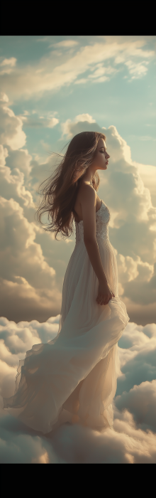 Brunette Girl Portrait