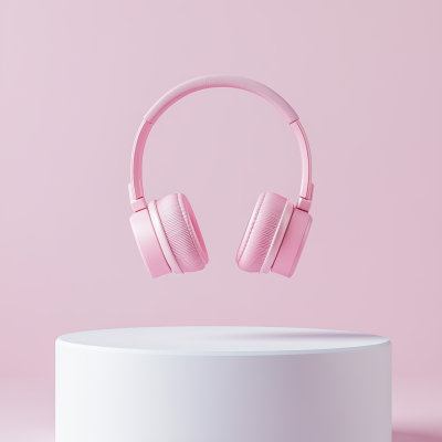 Pink Toy Headphones