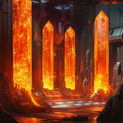 Cosmic Wizard’s Server Room