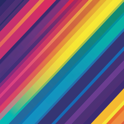 Colorful Minimalist Rainbow