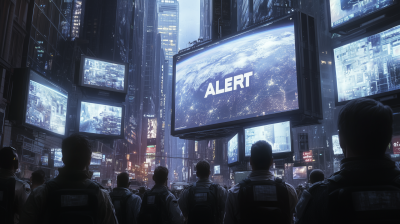 Crowd at Times Square