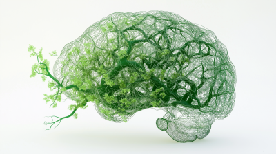 AI Brain Illustration