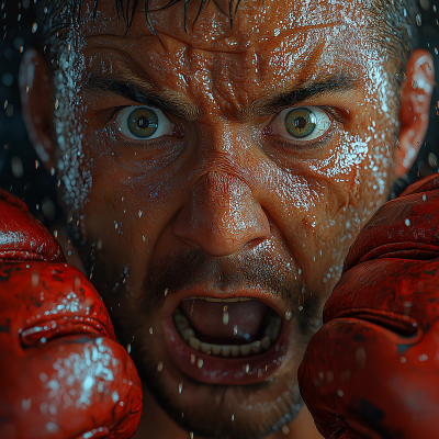 Terrified MMA Fighter