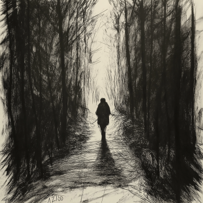 Walking Through the Forest