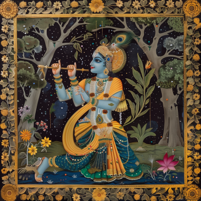 Pichwai Art of Lord Krishna