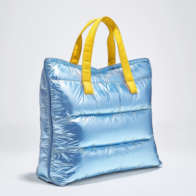 Stylish Metallic Tote Bag