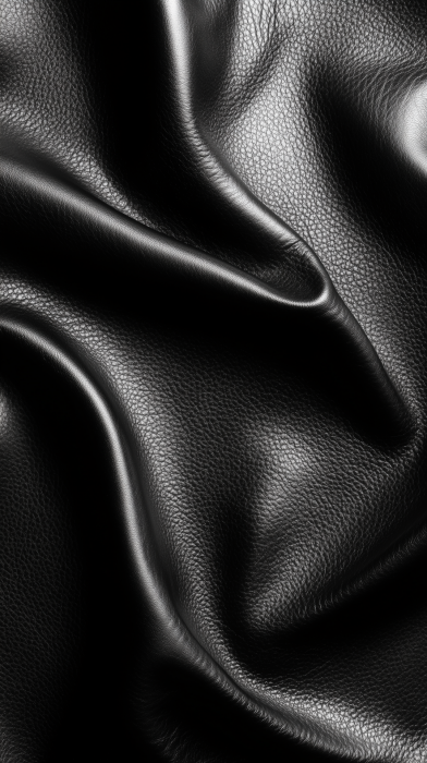 Black Leather Fabric
