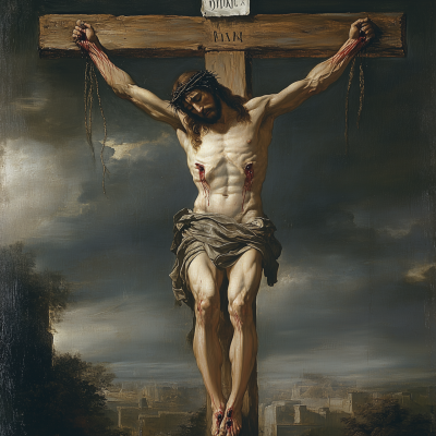 jesus on the cross