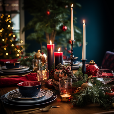 Christmas Table Settings