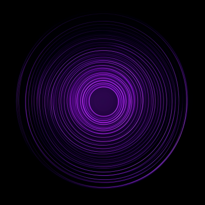 Illuminating Purple Circles