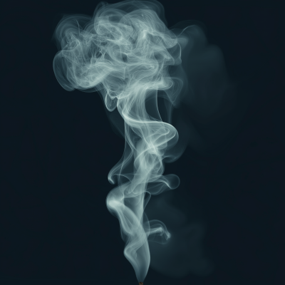Isolated Smoke Swirl