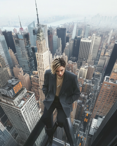 High View of Manhattan