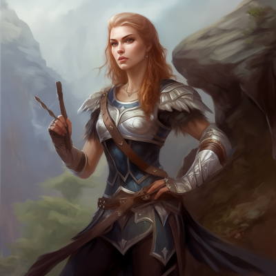 Elven Warrior Portrait