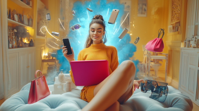 Vibrant Fashion Explosion