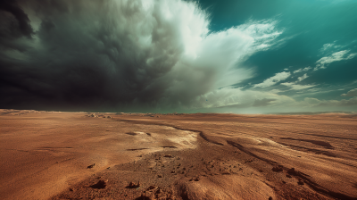 Cinematic Clouds at Horizon