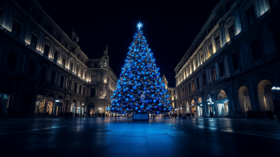 Christmas Tree in Milan