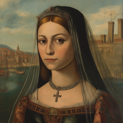 Portrait of Queen Isabella