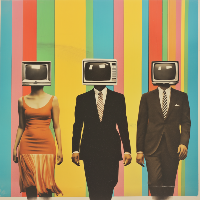 Mid Century Modern Collage