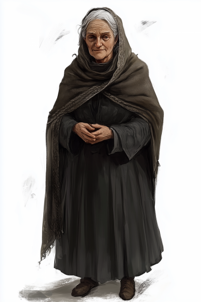 Frail DnD Character Art