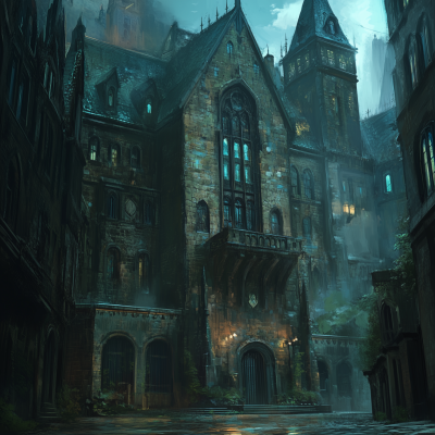 Fantasy Orphanage Background