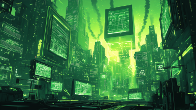 Cyberpunk Cityscape