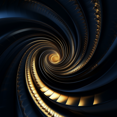 Futuristic Archimedean Spiral