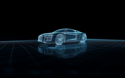 Holographic Audi R8