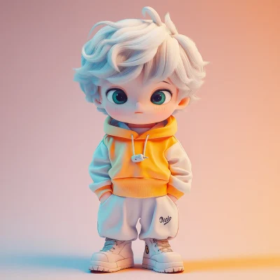 Charming Chibi Boy