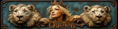 Queen Vintage Sign