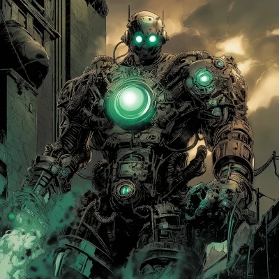 Cool Gears in Comic Art