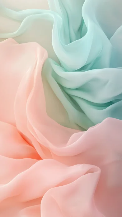 Dreamy Fabric Waves