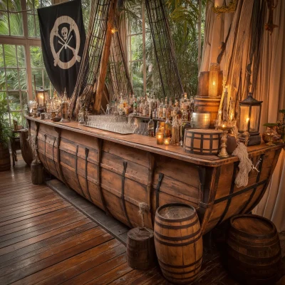 Pirate Ship Event Bar