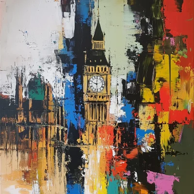 Abstract Big Ben