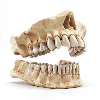 Upper Maxilla Anatomical View