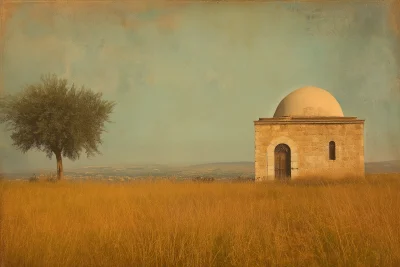 Old Stone Building in Galilee