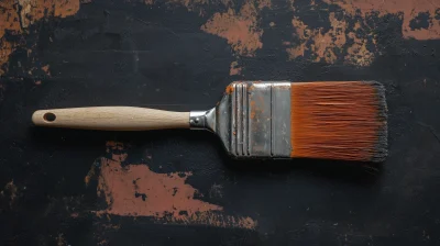 Paintbrush and Brick