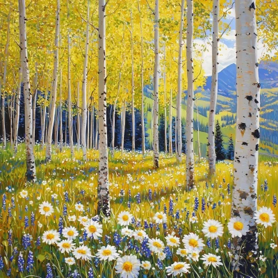 Yellow Aspen Field