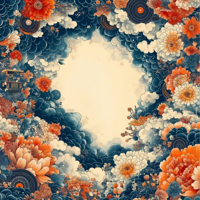 Kaleidoscopic Card Frame