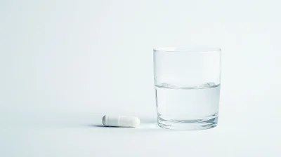 Minimalistic Capsule and Water