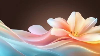 Abstract Tulip Petals