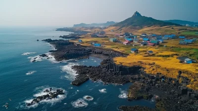 Coastal Landscape of Jeju Island