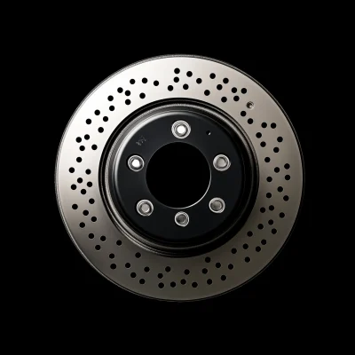 Disk Brake Front View