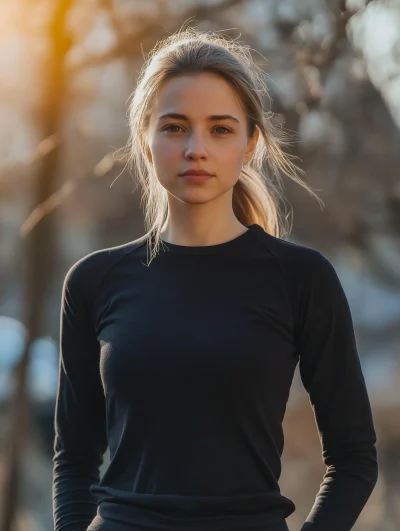 Czech Woman in Spring