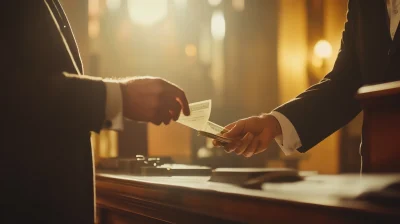 1920s Bank Transaction