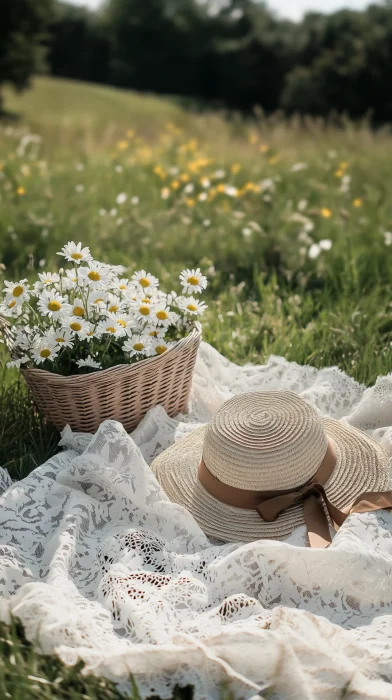 Serene Countryside Picnic