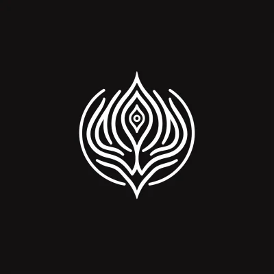 Minimalistic Reiki Logo