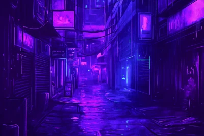 Futuristic Cyberpunk Background