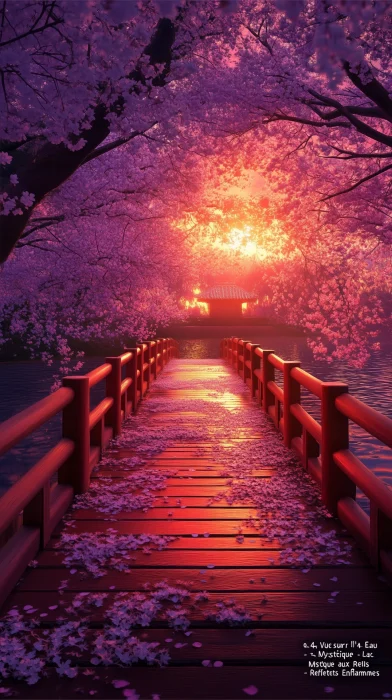 Cherry Blossom Pathway