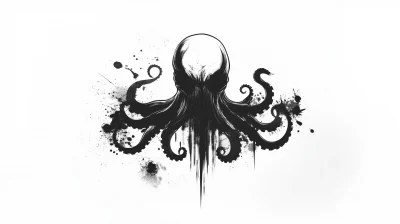 Ink Blot Octopus