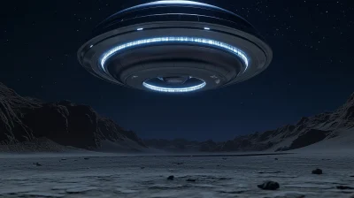 Underneath a Flying Saucer